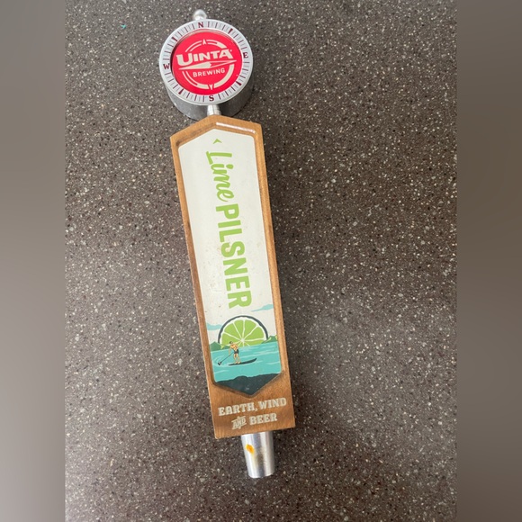 Uinta Brewing Lime Pilsner Tap Handle - Picture 1 of 1
